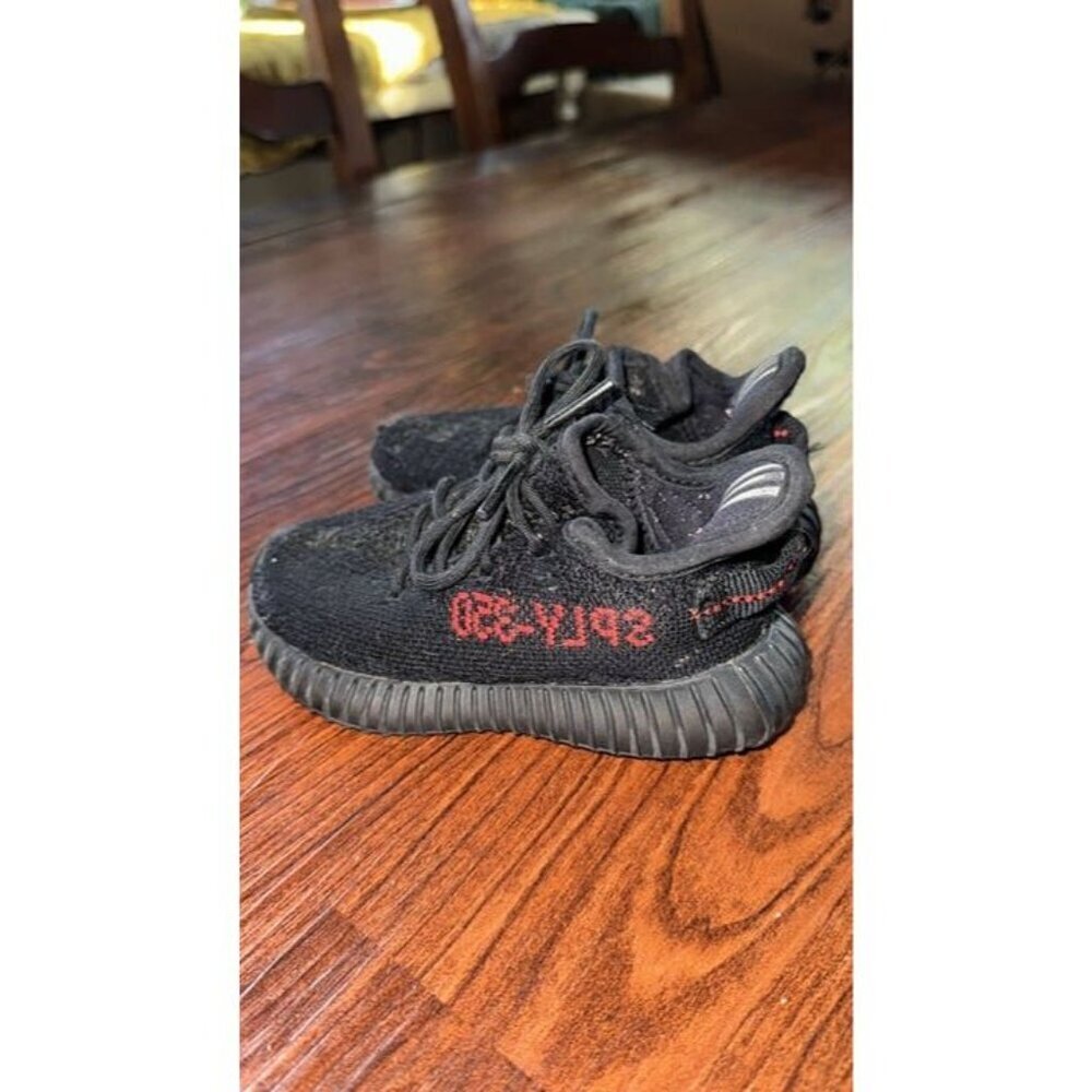 Yeezy Boost 350 V2 “Bred” Black Red US 6k Toddler BB6372 - No Box